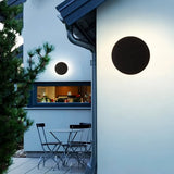Applique murale extérieure ronde LED moderne IP65 pour porche