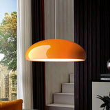 Suspension dôme scandinave LED dimmable en aluminium pour salle à manger