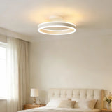 Plafonnier anneau LED design moderne dimmable pour chambre