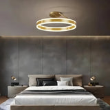 Plafonnier anneau LED design moderne dimmable pour chambre