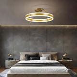 Plafonnier anneau LED design moderne dimmable pour chambre