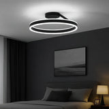 Plafonnier anneau LED design moderne dimmable pour chambre