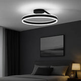 Plafonnier anneau LED design moderne dimmable pour chambre