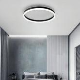 Plafonnier anneau LED minimaliste dimmable pour chambre