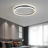 Plafonnier anneau design moderne LED dimmable pour chambre