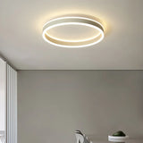 Plafonnier anneau design moderne LED dimmable pour chambre