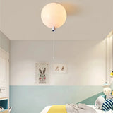 Plafonnier ballon coloré moderne dimmable pour chambre d’enfant