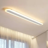 Plafonnier de couloir ovale moderne à LED dimmable