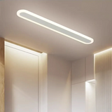 Plafonnier de couloir ovale moderne à LED dimmable