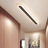 Plafonnier de couloir ovale moderne à LED dimmable