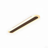 Plafonnier de couloir ovale moderne à LED dimmable