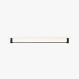 Plafonnier linéaire noir minimaliste LED dimmable pour salon