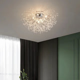 Plafonnier pissenlit LED en cristal moderne pour chambre