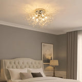 Plafonnier pissenlit LED en cristal moderne pour chambre