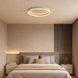 Plafonnier rond design moderne LED dimmable pour chambre