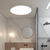Plafonnier salle de bain rond LED dimmable extra plat minimaliste IP44