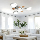 Plafonnier scandinave LED multi têtes dimmable pour salon