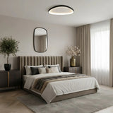 Plafonnier moderne triangulaire LED dimmable pour chambre