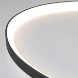 Plafonnier moderne triangulaire LED dimmable pour chambre