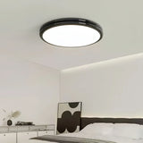 Plafonnier rond scandinave LED dimmable pour chambre