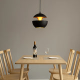 Suspension design moderne pomme LED en métal à hauteur réglable pour salle à manger