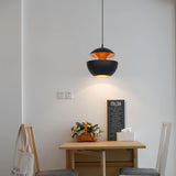 Suspension design moderne pomme LED en métal à hauteur réglable pour salle à manger