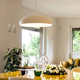 Suspension dôme scandinave LED dimmable en aluminium pour salle à manger