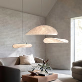 Suspension en tissu Wabi Sabi design dimmable pour salon