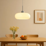 Suspension en verre moderne LED réglable en hauteur pour salle à manger