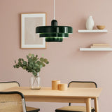 Suspension morandi en métal LED dimmable pour salle à manger