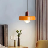 Suspension morandi en verre LED hauteur réglable pour salle à manger