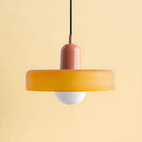 Suspension morandi en verre LED hauteur réglable pour salle à manger