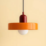 Suspension morandi en verre LED hauteur réglable pour salle à manger