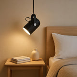 Suspension nordique orientable Macaron LED en métal pour chevet