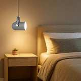 Suspension nordique orientable Macaron LED en métal pour chevet