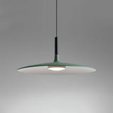 Suspension plate métal scandinave LED dimmable pour salle à manger