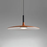 Suspension plate métal scandinave LED dimmable pour salle à manger