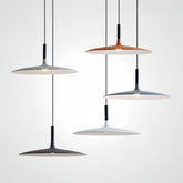 Suspension plate métal scandinave LED dimmable pour salle à manger