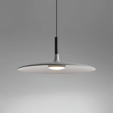 Suspension plate métal scandinave LED dimmable pour salle à manger