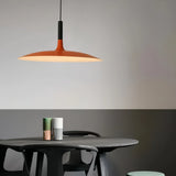 Suspension plate métal scandinave LED dimmable pour salle à manger
