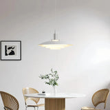 Suspension scandinave design LED en métal à hauteur réglable pour salle à manger