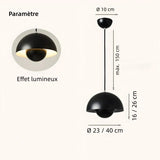 Suspension scandinave flower bud macaron dimmable pour salle à manger