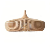 Suspension en bois scandinave à hauteur réglable pour salle à manger