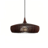 Suspension en bois scandinave à hauteur réglable pour salle à manger