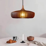 Suspension en bois scandinave à hauteur réglable pour salle à manger