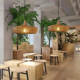 Suspension en bois scandinave à hauteur réglable pour salle à manger