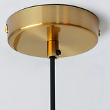 Suspension verre opale scandinave pour salle à manger