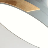 Ventilateur de plafond à pales rétractables silencieux LED dimmable mode été hiver pour chambre
