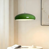 Suspension dôme scandinave LED dimmable en aluminium pour salle à manger