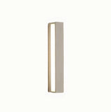Applique extérieure en béton rectangulaire double faisceau LED IP65 moderne